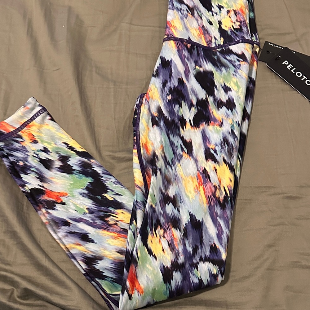 Peloton Multicolor Abstract Leggings